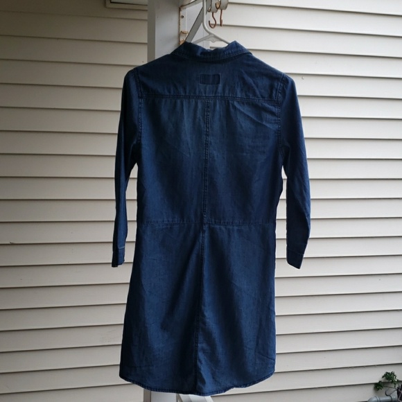 Denim Button Up Dress - Picture 3 of 3